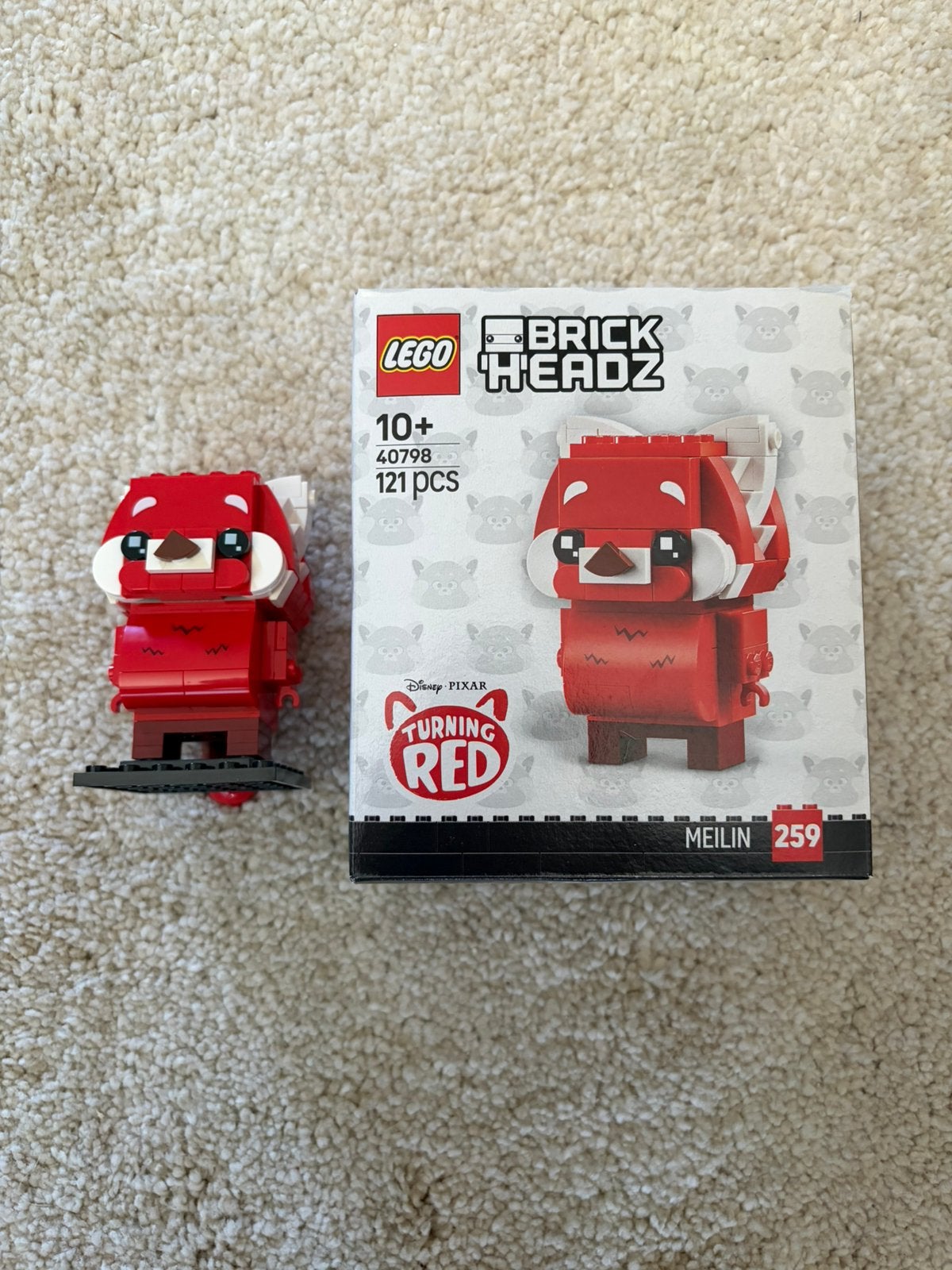 Lego 40798, Rooie Panda, Ophalen of Verzenden, Zo goed als nieuw