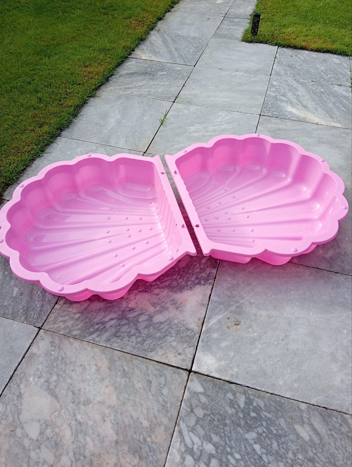 roze schelp, Ophalen, Zo goed als nieuw