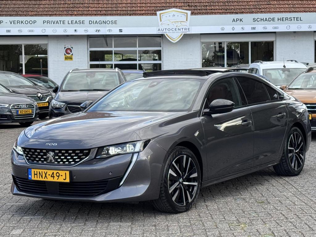 Peugeot 508 1.6 HYBRID GT PANO | NAVI | KLIMA | LEER | BOVAG, Gebruikt, Euro 6, 4 cilinders, Automatische klimaatregeling