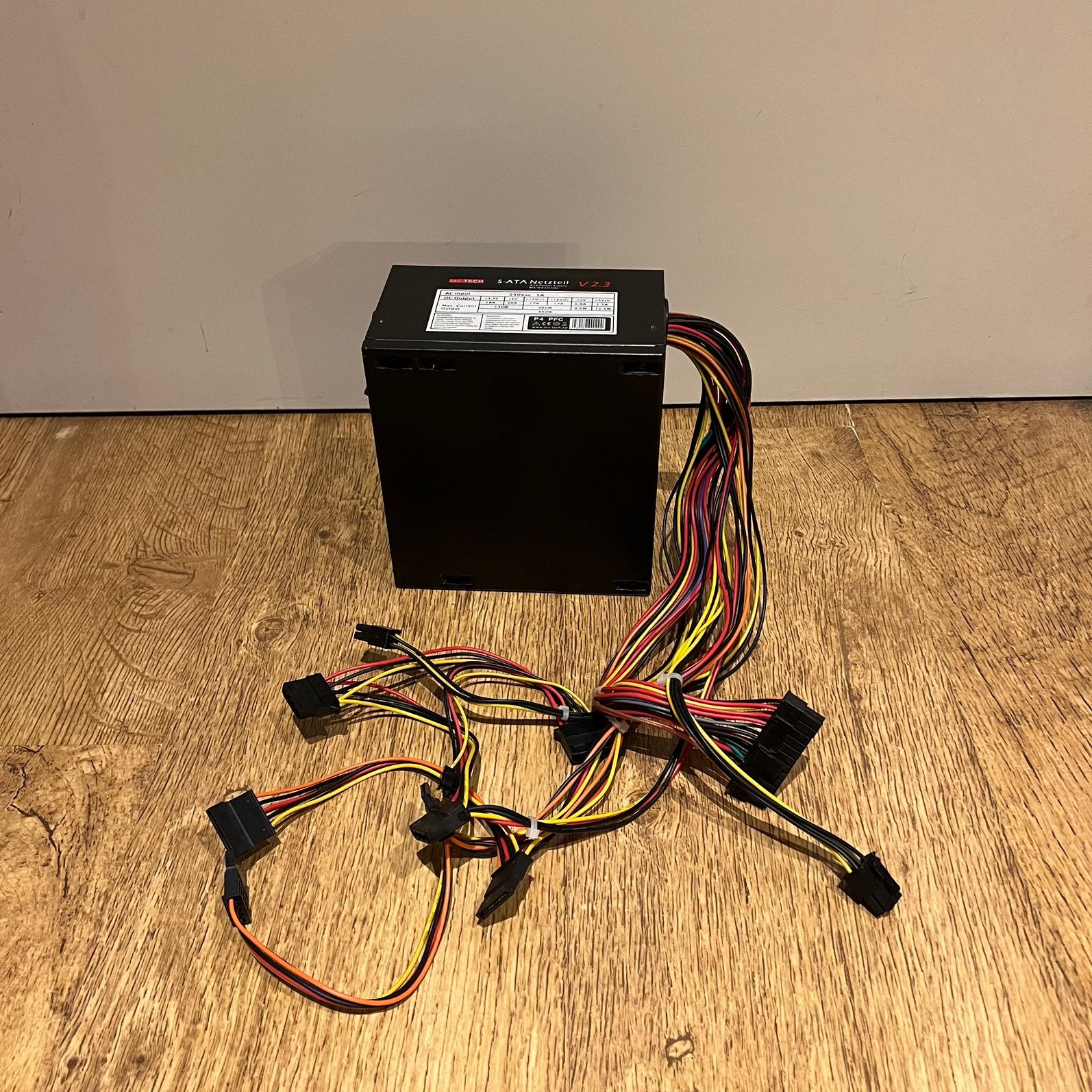 MS-Tech 450 watt Desktop voeding, Ophalen of Verzenden, Gebruikt