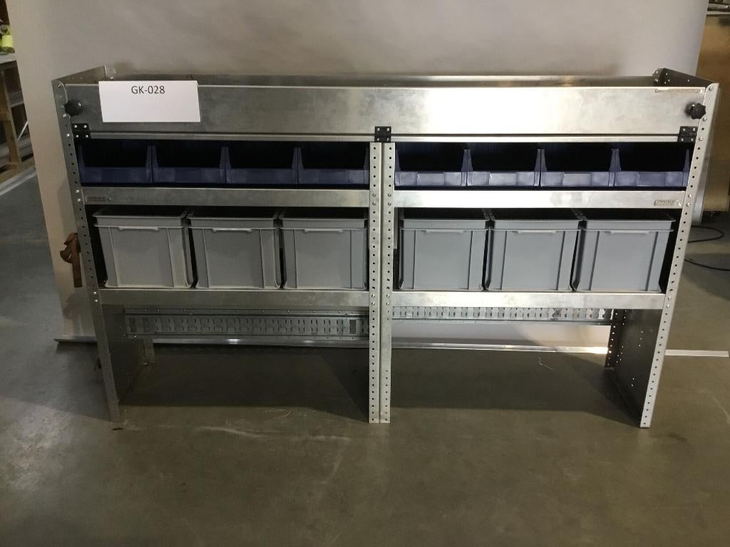 Aluminium bedrijfswagen inrichting GK-028, Ophalen of Verzenden