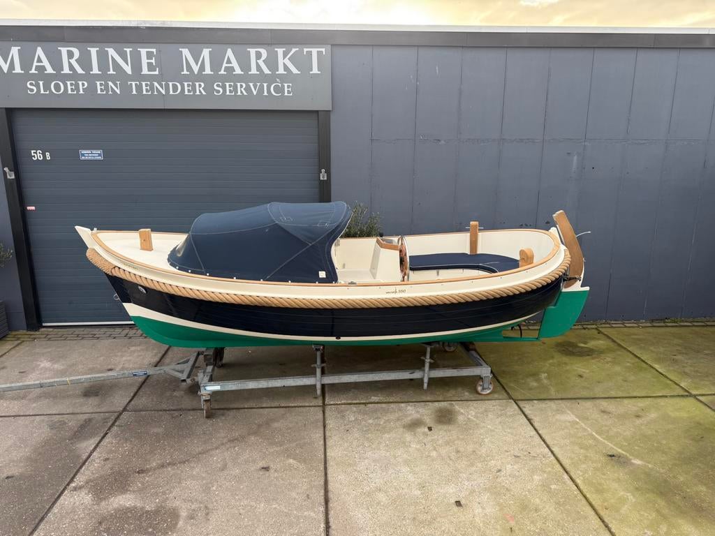 Prachtige Van Wijk 550 sloep 2001 Yanmar inboard, Watersport en Boten, Sloepen, Ophalen, Binnenboordmotor, Diesel, Zo goed als nieuw