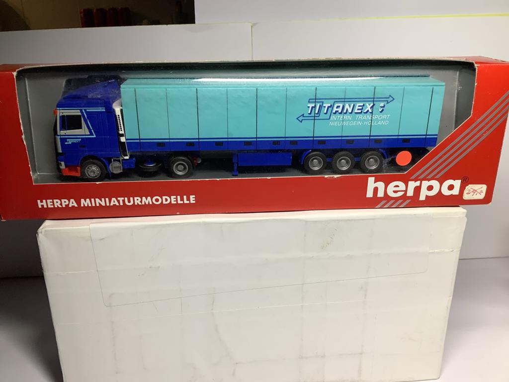 Herpa Miniatuurmodel DAF Truck Titanex, Ophalen of Verzenden, Nieuw, Bus of Vrachtwagen, Herpa