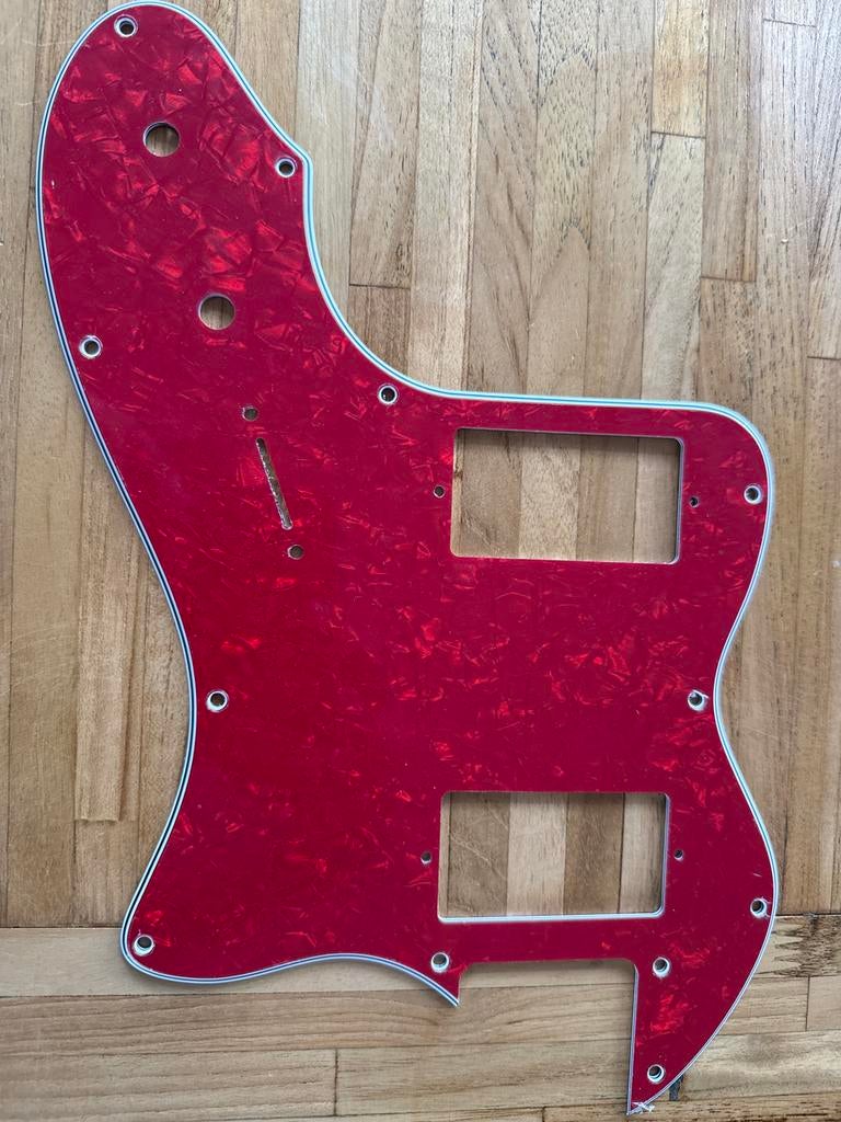 Nieuwe rode slagplaat voor Telecaster Thinline, Muziek en Instrumenten, Ophalen of Verzenden, Nieuw, Elektrische gitaar