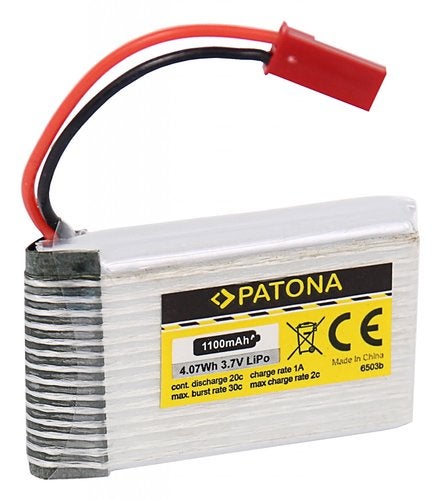 RC Battery 3,7V JST Li-Polymer 1/4r Walkera Dragonfly, 5G4, Verzenden, Nieuw