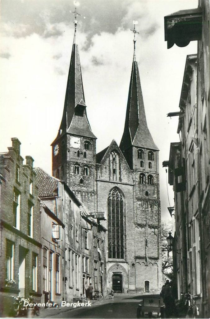 702-086-033 Deventer Bergkerk, Verzamelen, Ansichtkaarten | Nederland, Verzenden, Voor 1920, Overijssel