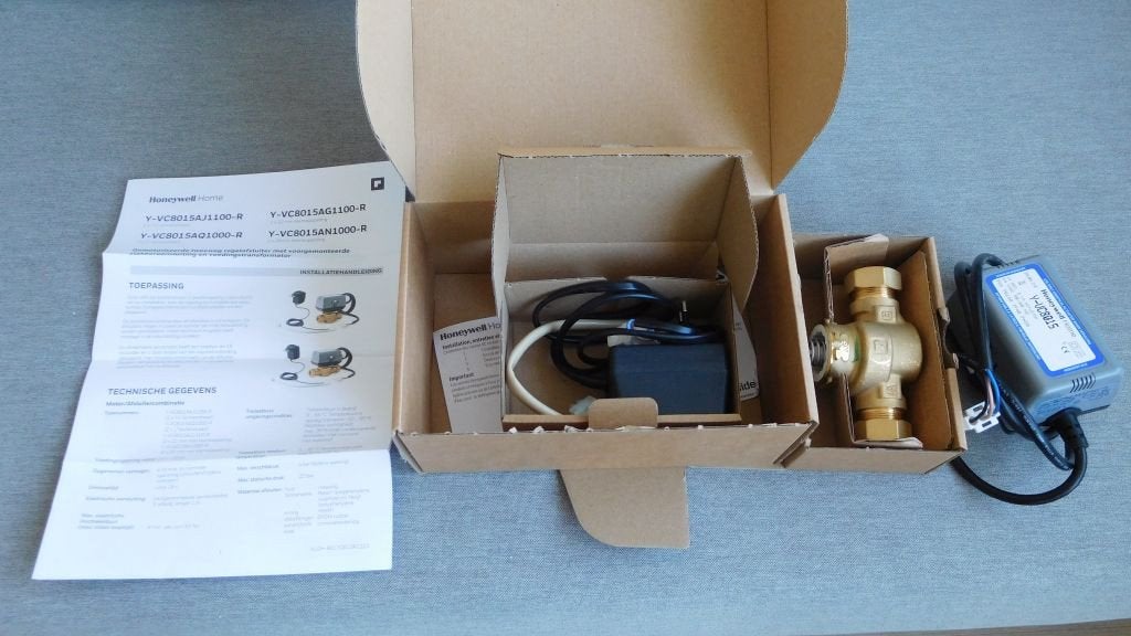 Honeywell Home 2-weg zoneregelset, Ophalen, Minder dan 30 cm, Overige typen, Nieuw