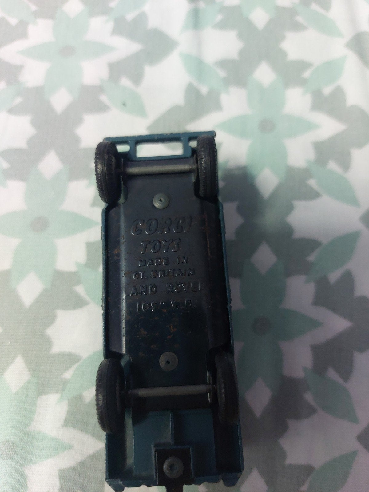 Vintage Corgi Toys Land Rover 109 WB - Made in Gt. Britain, Ophalen of Verzenden, Gebruikt