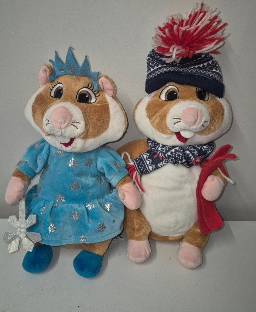 2 mooie hamster knuffels, Kinderen en Baby's, Speelgoed | Knuffels en Pluche, Ophalen of Verzenden, Gebruikt, Overige typen