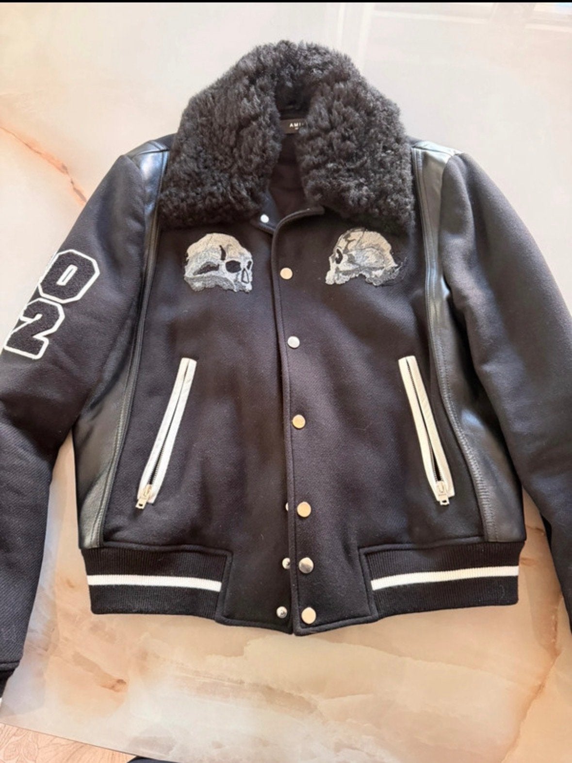 Amiri jacket, Kleding | Heren, Ophalen of Verzenden, Nieuw, Maat 52/54 (L), Zwart
