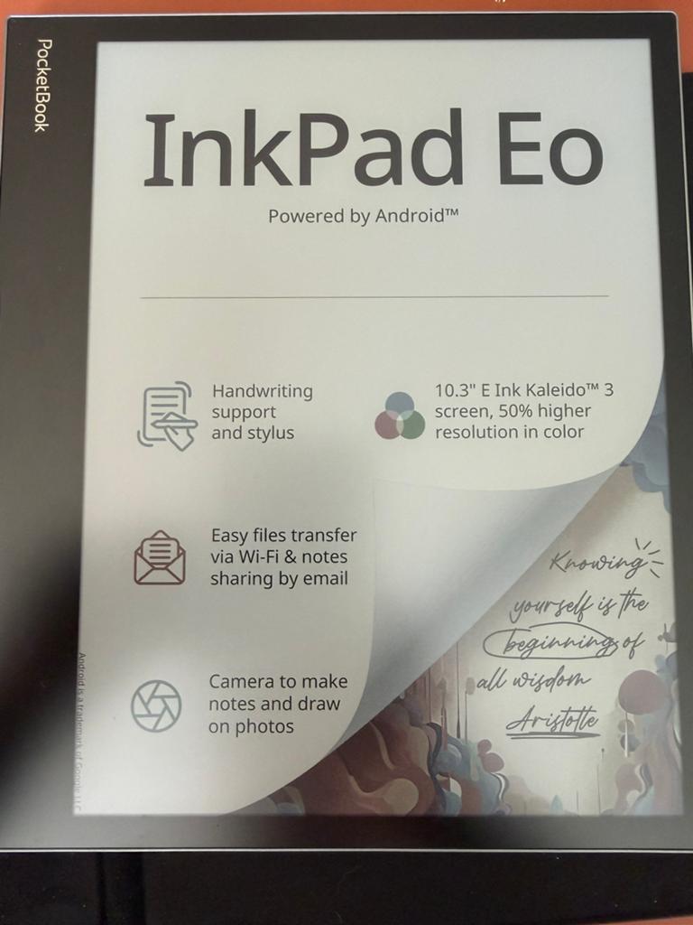 PocketBook InkPad Eo, Computers en Software, Educatie- en Cursussoftware, Ophalen of Verzenden, Zo goed als nieuw, Android