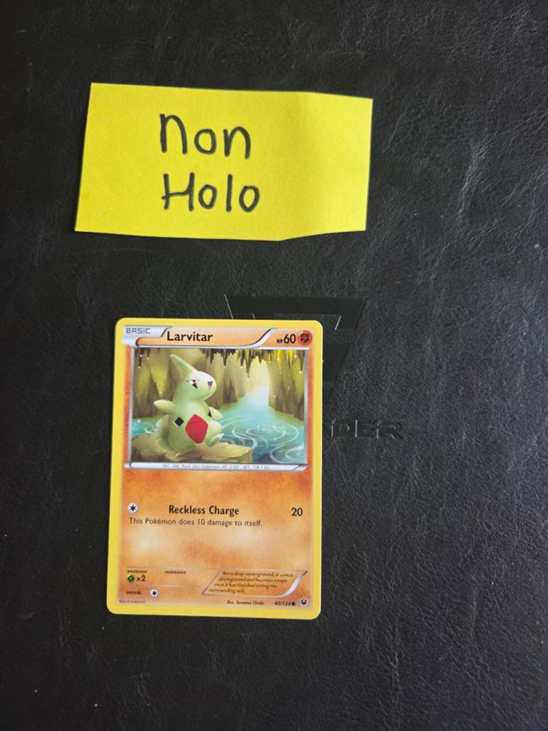 Larvitar 40/124 fates collide, Ophalen of Verzenden, Zo goed als nieuw