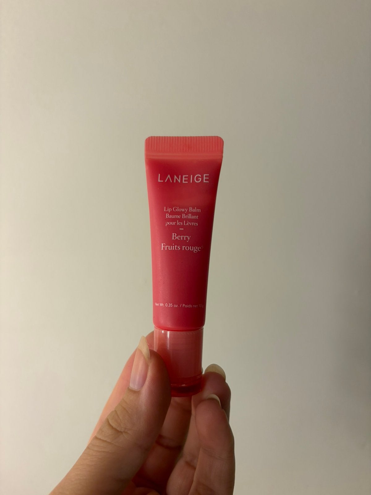 Laneige Lip Glowy Balm Berry, Verzenden, Zo goed als nieuw, Lippen