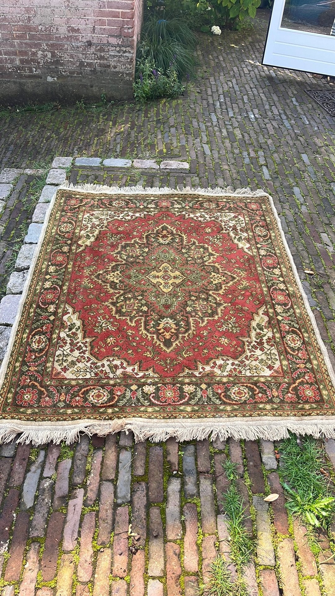 Perzisch tapijt vloerkleed, Ophalen