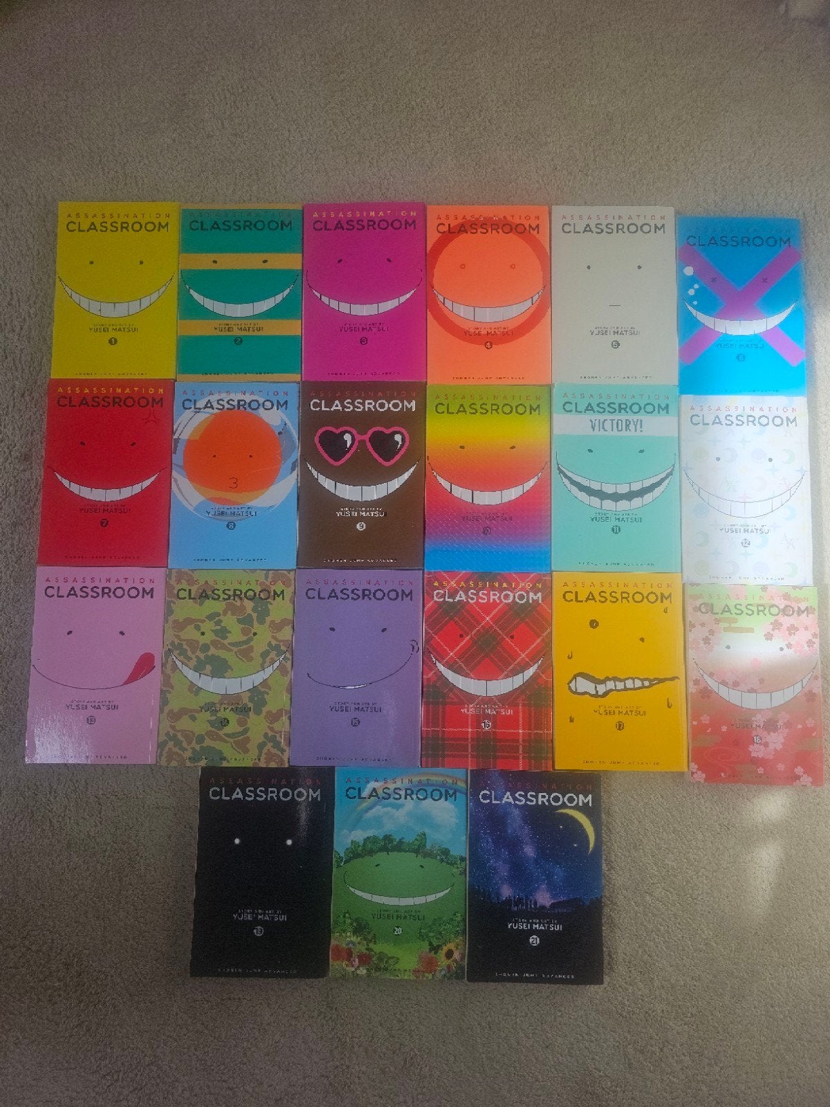 Assassination Classroom - Complete Manga Serie, Complete serie of reeks, Ophalen of Verzenden, Zo goed als nieuw