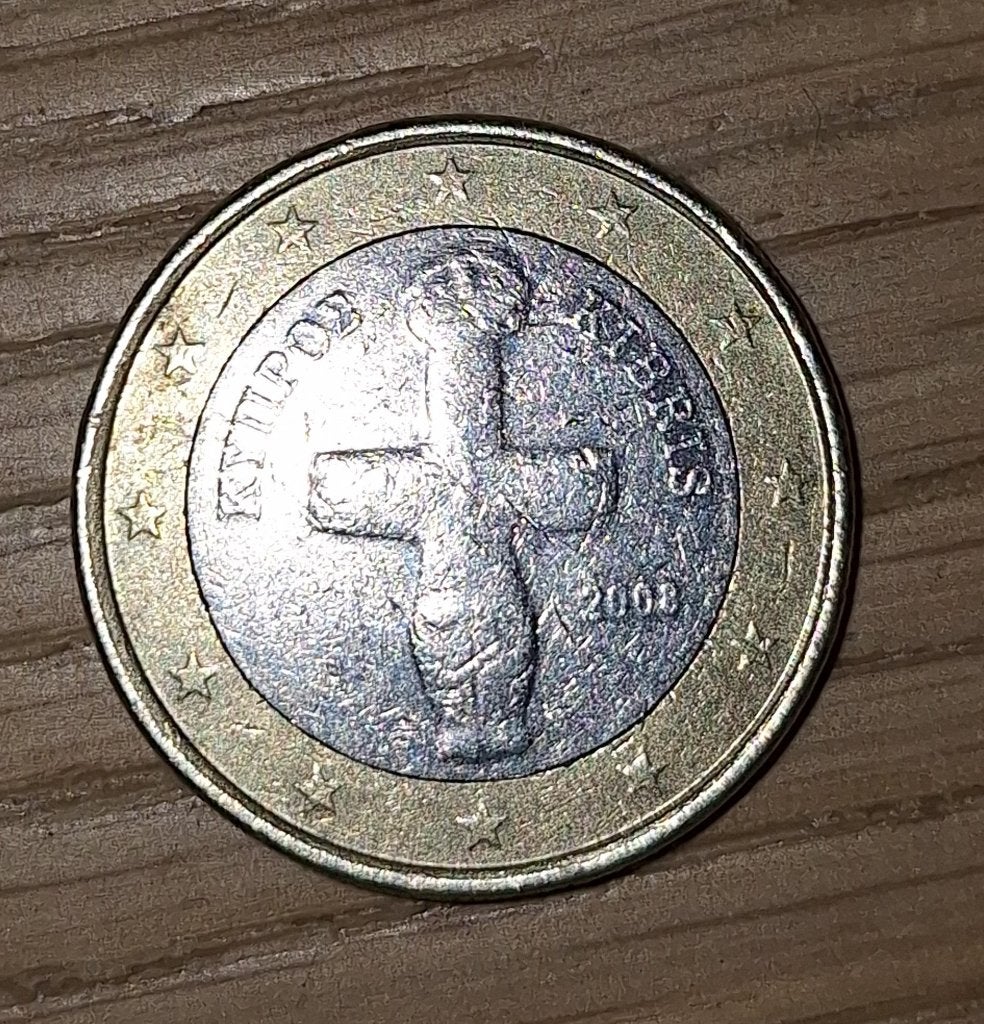 1 euromunt 2008 Cyprus, Postzegels en Munten, Munten | Europa | Euromunten, Ophalen of Verzenden, Cyprus, 1 euro, Losse munt