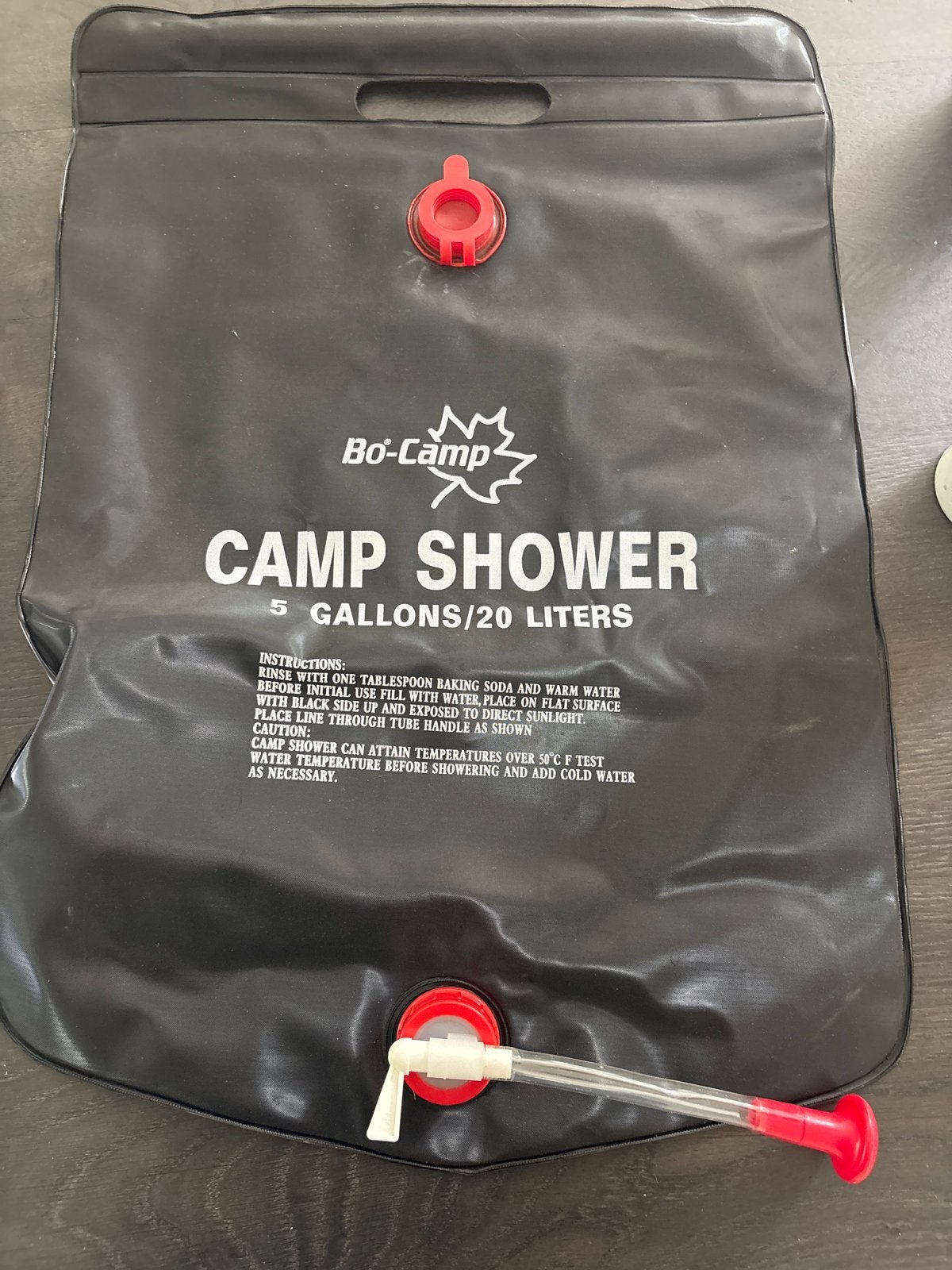 Bo-Camp Camp Shower - 20 Liter Draagbare Douche, Ophalen of Verzenden, Gebruikt