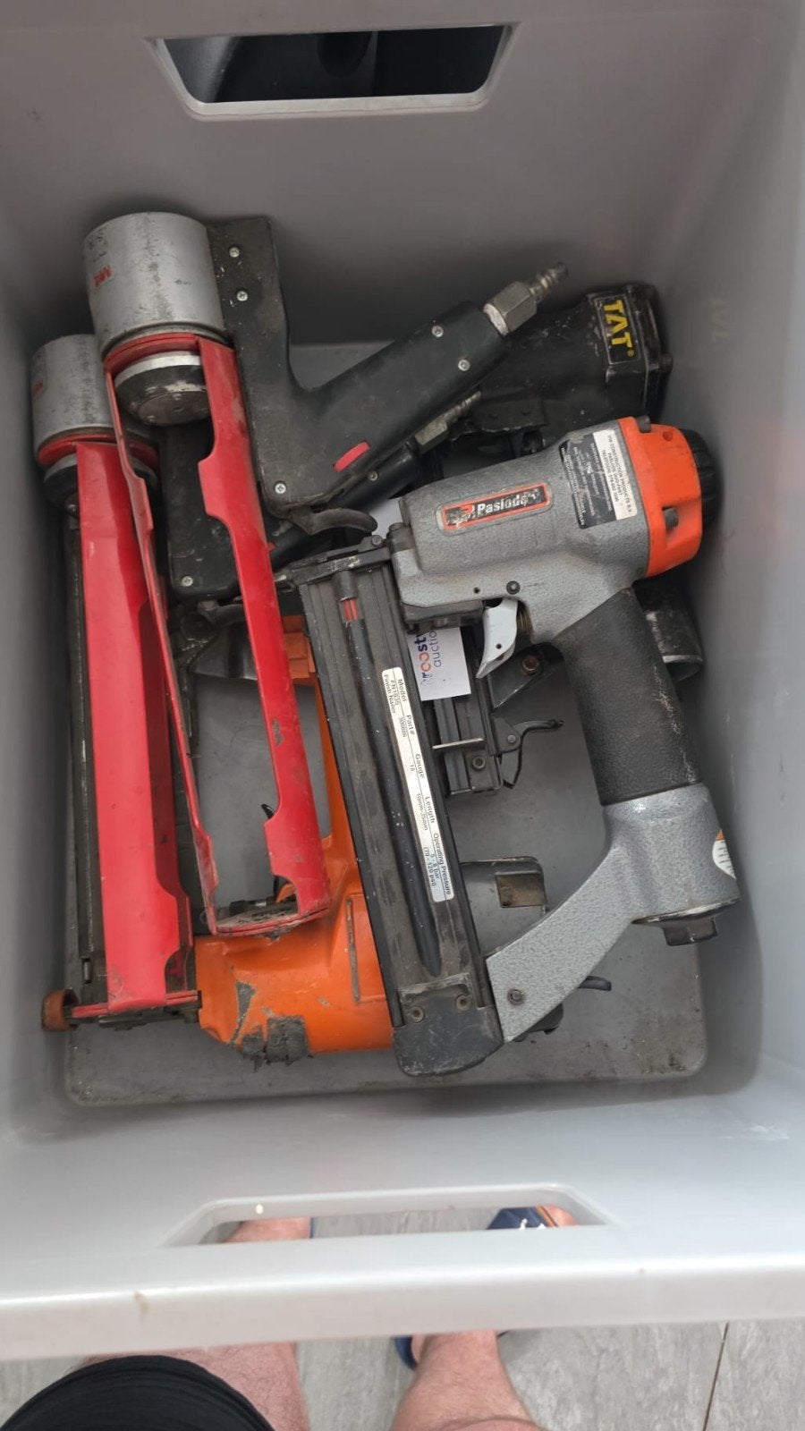 Diverse tackers en kitspuiten, Ophalen of Verzenden, Gebruikt, Tacker/nietmachine, Overige merken