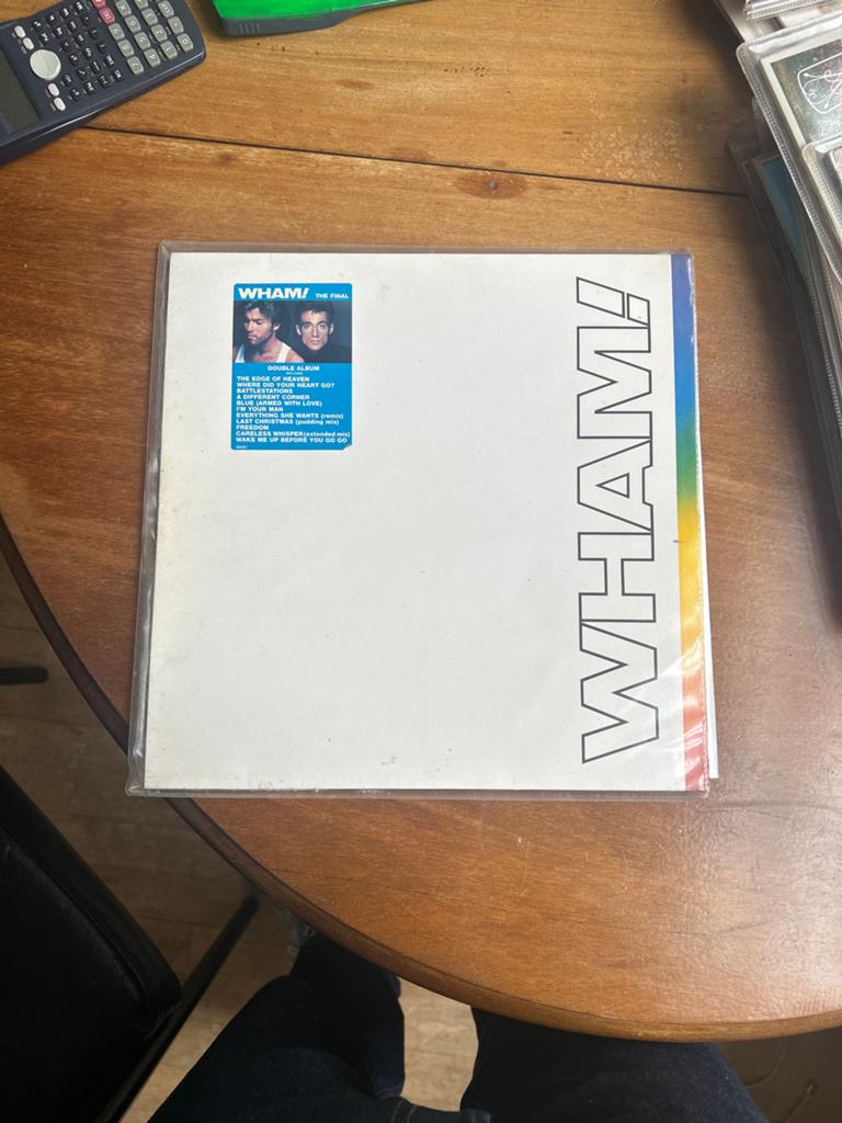 Wham! The Final Dubbelalbum Vinyl LP, Cd's en Dvd's, Vinyl | Pop, Dubbel-LP, Ophalen of Verzenden, Gebruikt, 12 inch