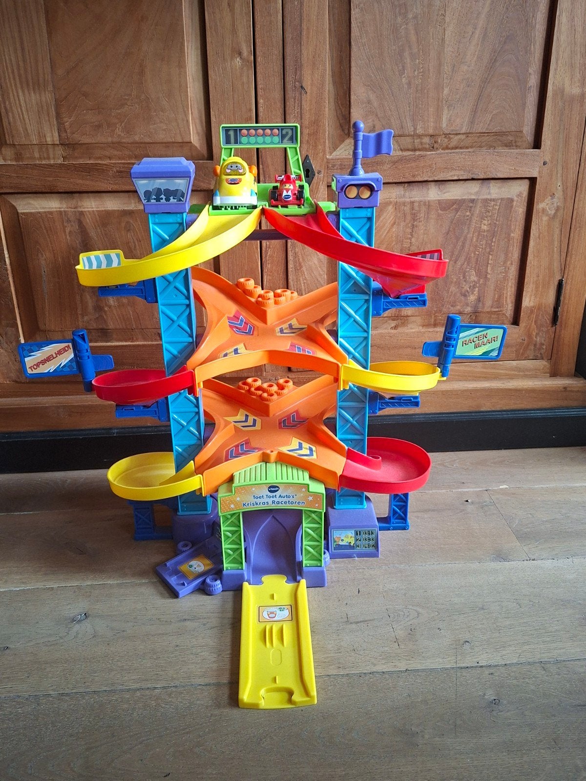 VTech Toet Toet Auto's Racebaan, Elektrisch, Ophalen, Overige merken, Racebaan