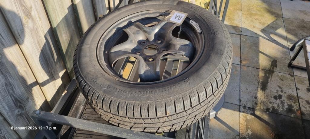 Winterbanden 215/60 R16, Ophalen of Verzenden, Gebruikt
