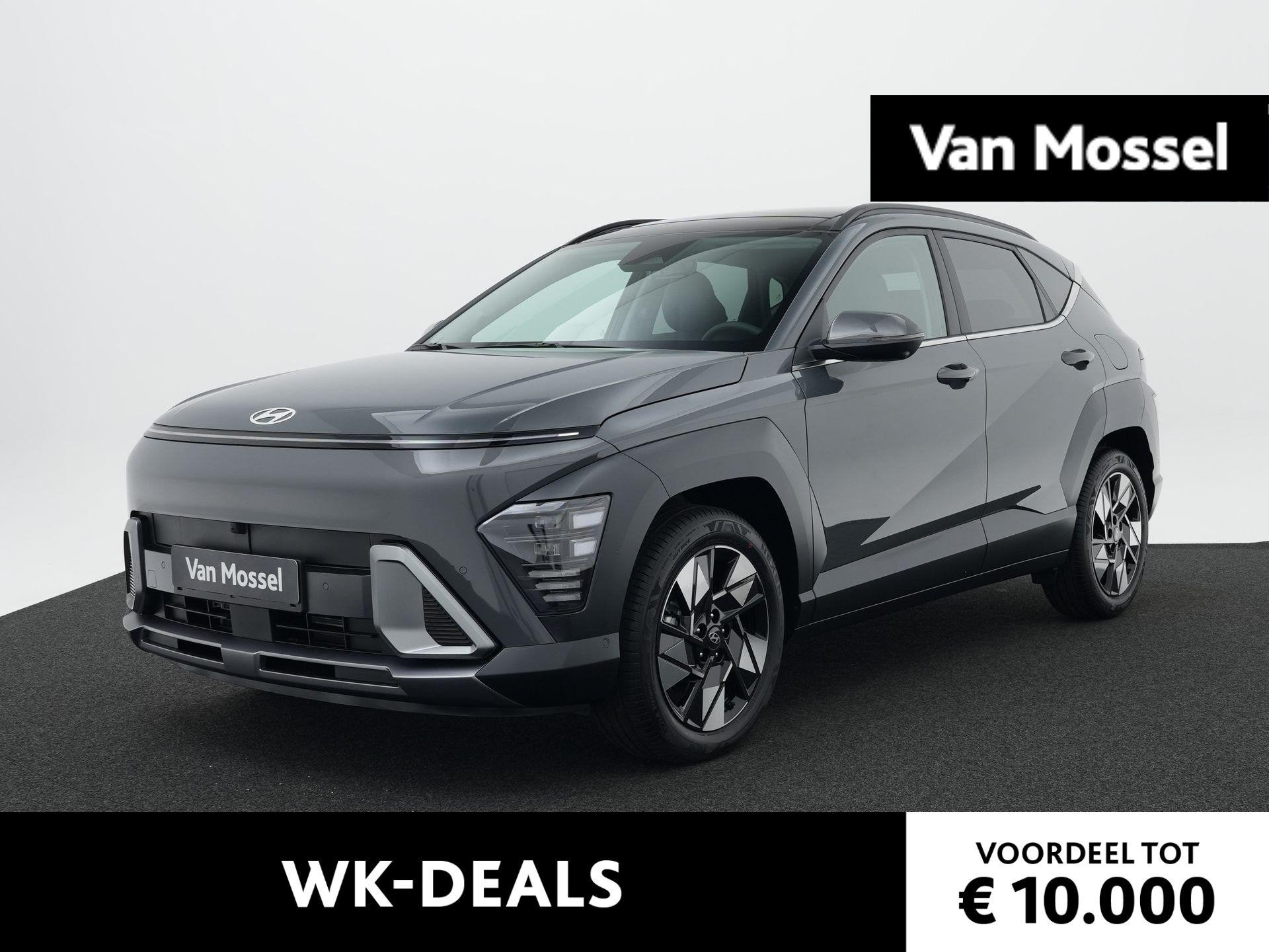 Hyundai Kona 1.6 GDI HEV Premium Sky | Stoel/Stuurverwarming, Auto's, Hyundai, Bedrijf, Te koop, Kona, 360° camera, ABS, Achteruitrijcamera