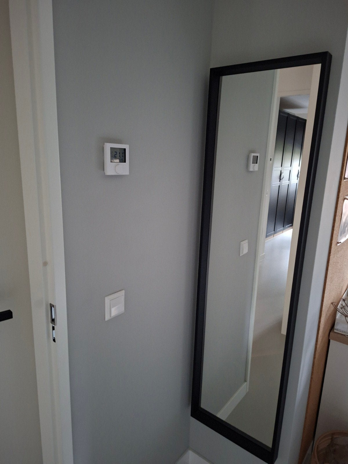 Zwarte spiegel 40x150 cm ikea, Ophalen