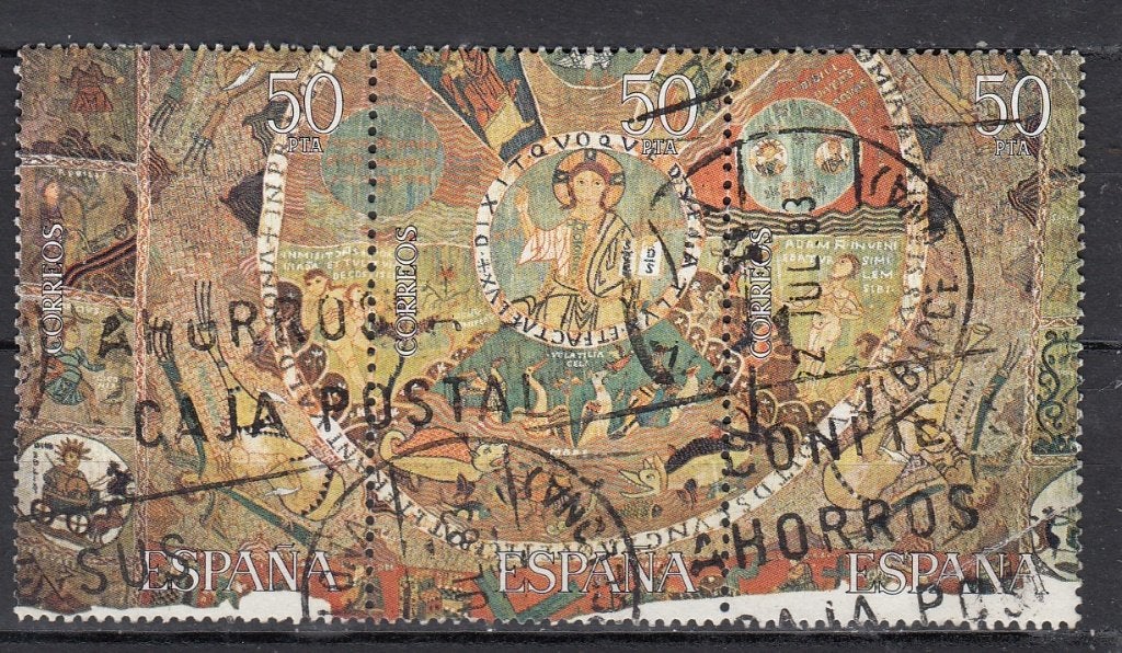 Spanje mi. 2476/81, Postzegels en Munten, Ophalen of Verzenden, Gestempeld