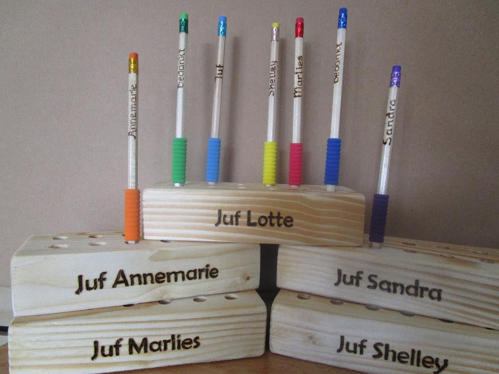 'cadeau tip voor kinderen' bij CREAMAR PYROGRAFIE, Ophalen of Verzenden, Nieuw, Potlood of Stift