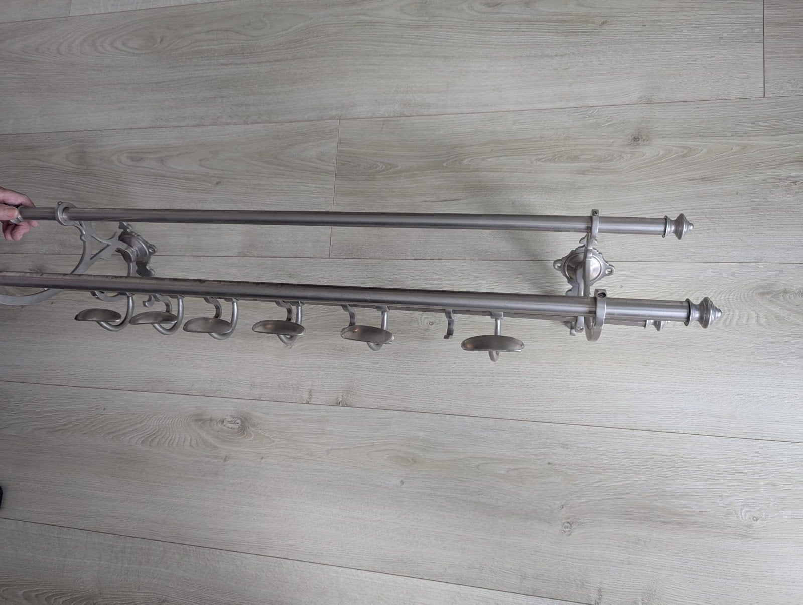 Kapstok, Ophalen of Verzenden, Metaal, Wandkapstok, Minder dan 100 cm