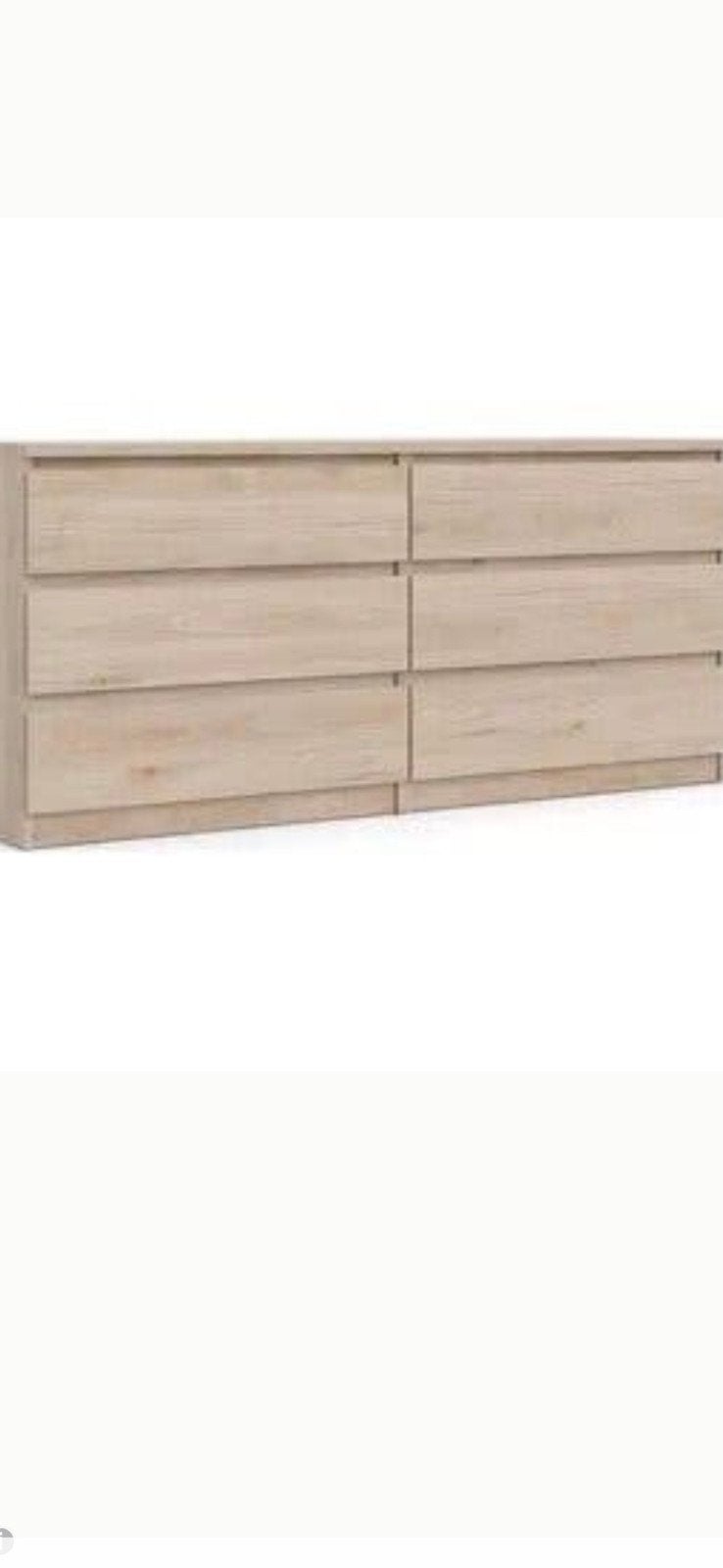 IKEA Malm ladekast met 6 laden - licht hout, Huis en Inrichting, Ophalen, Gebruikt, 100 tot 150 cm, 5 laden of meer