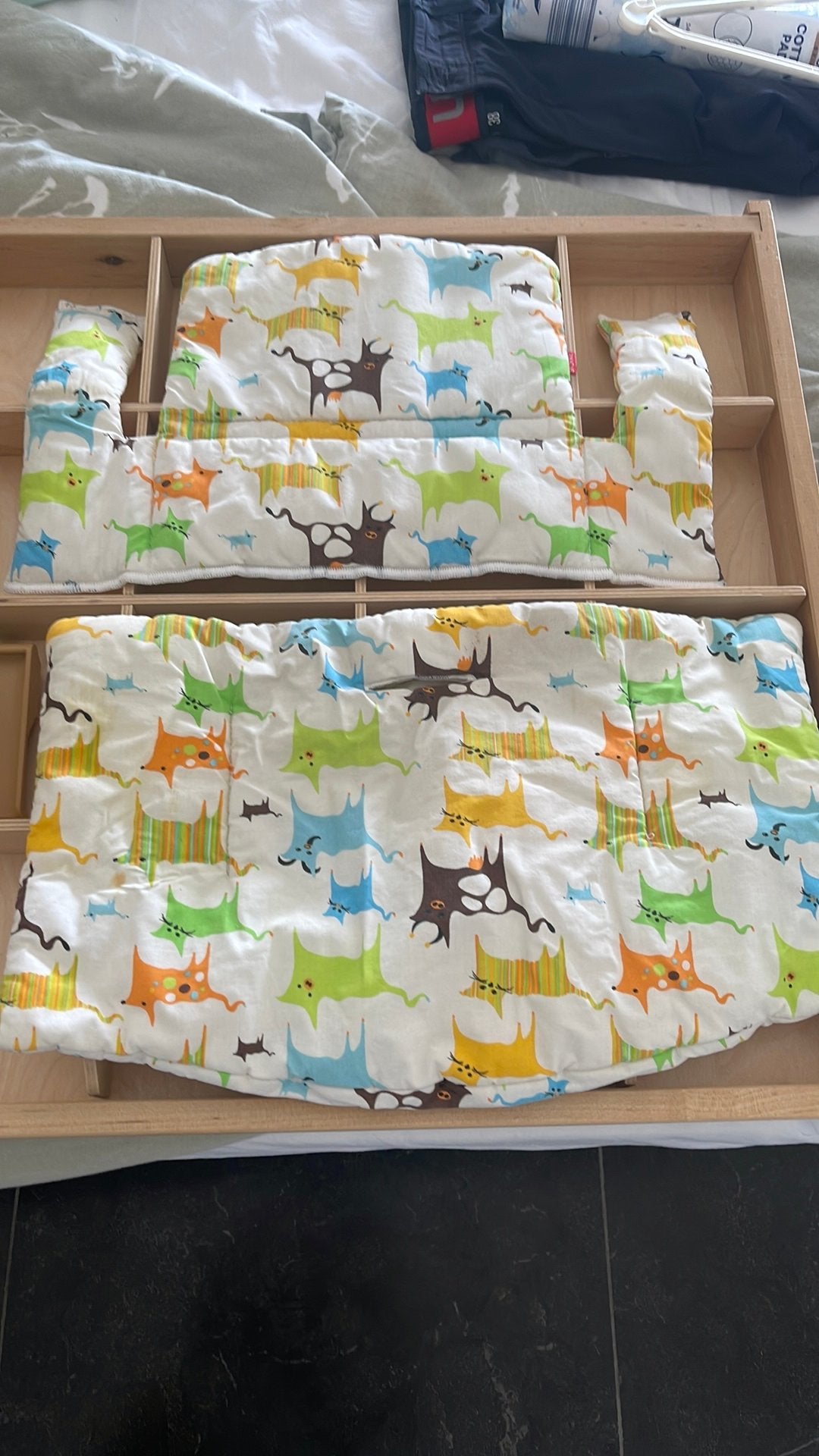 Stokke trip trap baby set, Kinderen en Baby's, Kinderstoelen, Ophalen, Zo goed als nieuw, Meegroeistoel
