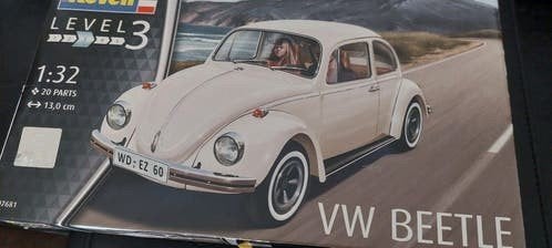 REVELL MODELBOUWPAKKET VW BEETLE level 3, Auto, Revell, Groter dan 1:32, Nieuw