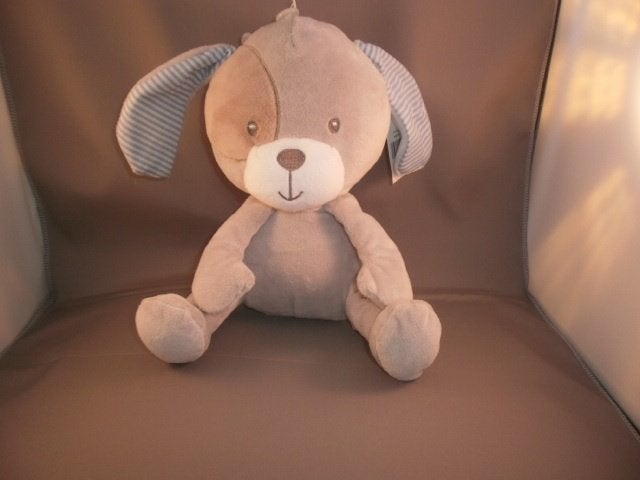 Primark hond early day,s grijs/bruin/ blauw gestreepte oren, Nieuw, Wasbaar, Middelgroot (20 tot 80 cm), Hond