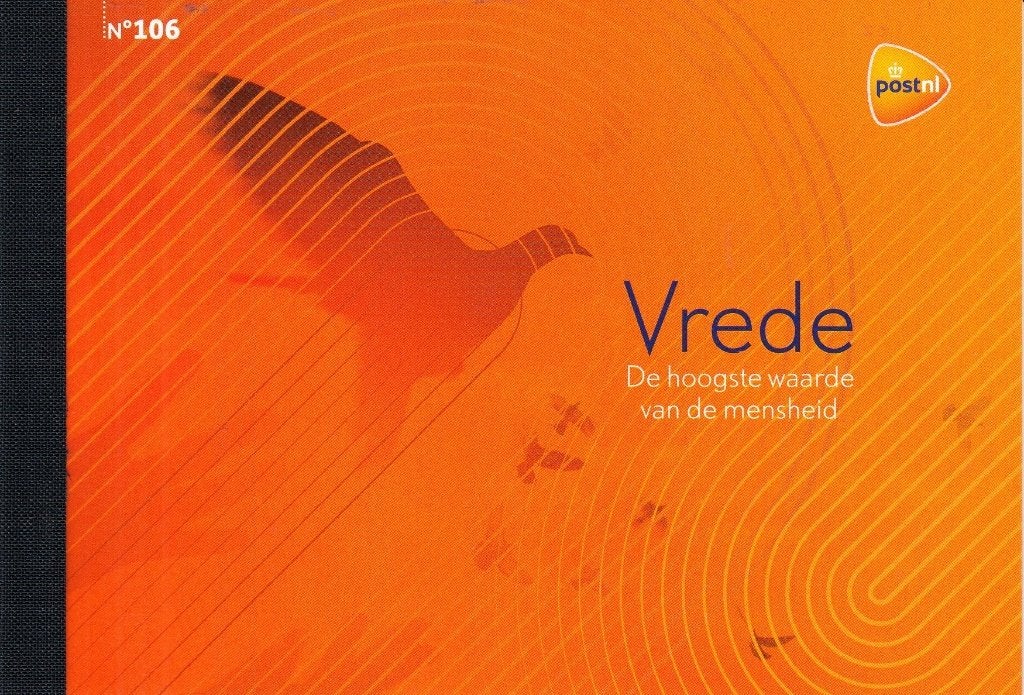 Nederland- 2023- Prestigeboekje 106- Vrede, Ophalen of Verzenden, Na 1940, Postfris