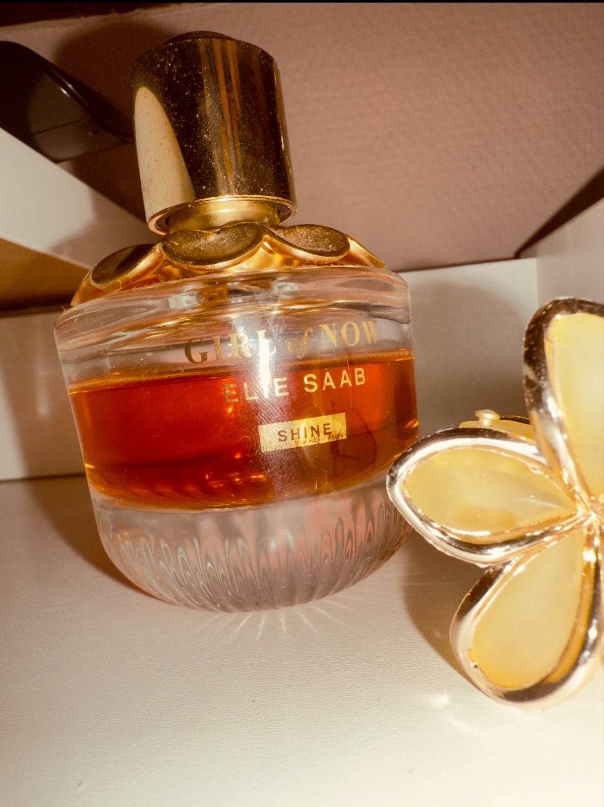 Elie Saab Girl of Now Shine parfum, Ophalen of Verzenden, Zo goed als nieuw