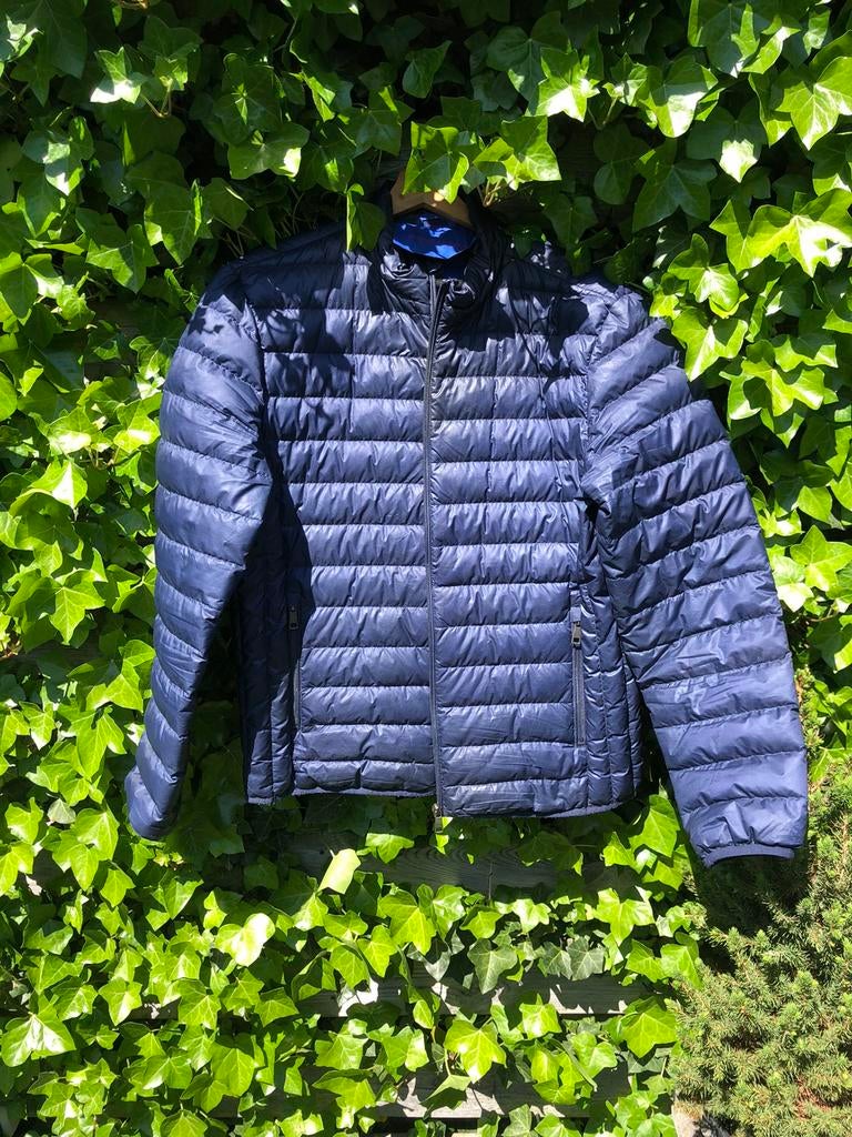 Jas, Ophalen of Verzenden, Gedragen, Maat 52/54 (L), Blauw