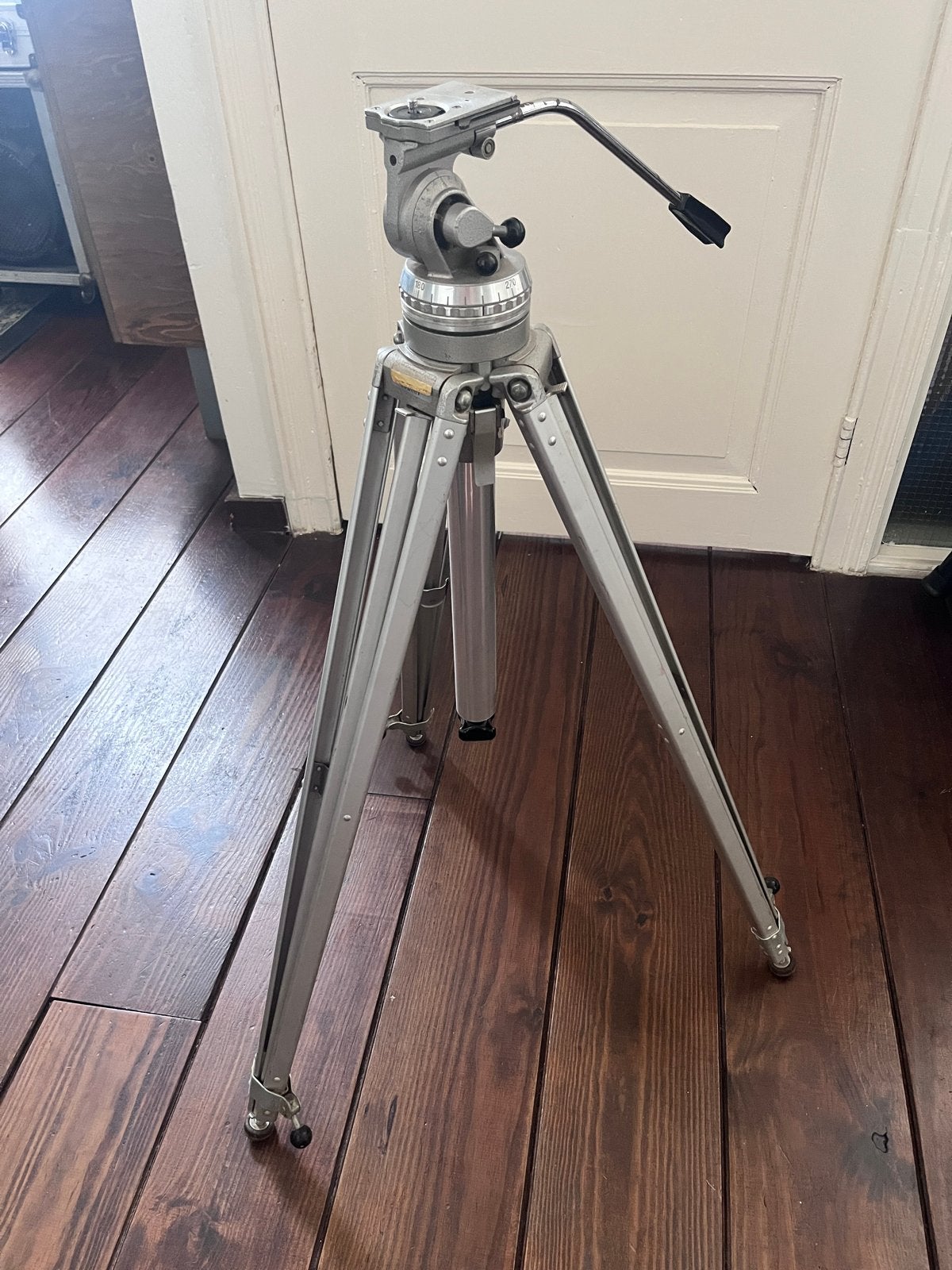 Bolex Statief met Pan/Tilt Kop - Vintage Zwitserse Kwaliteit, Overige merken, Statief, Ophalen, Gebruikt