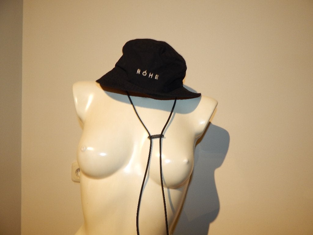Rohe vissers hoedje zwart bandje met merk eraan One size, Rohe, Verzenden, Hoed, One size fits all