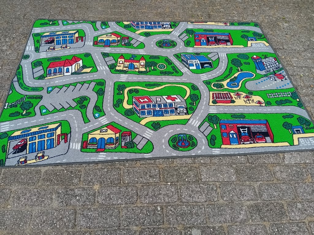verkeerskleed, speelkleed, Ophalen, Zo goed als nieuw