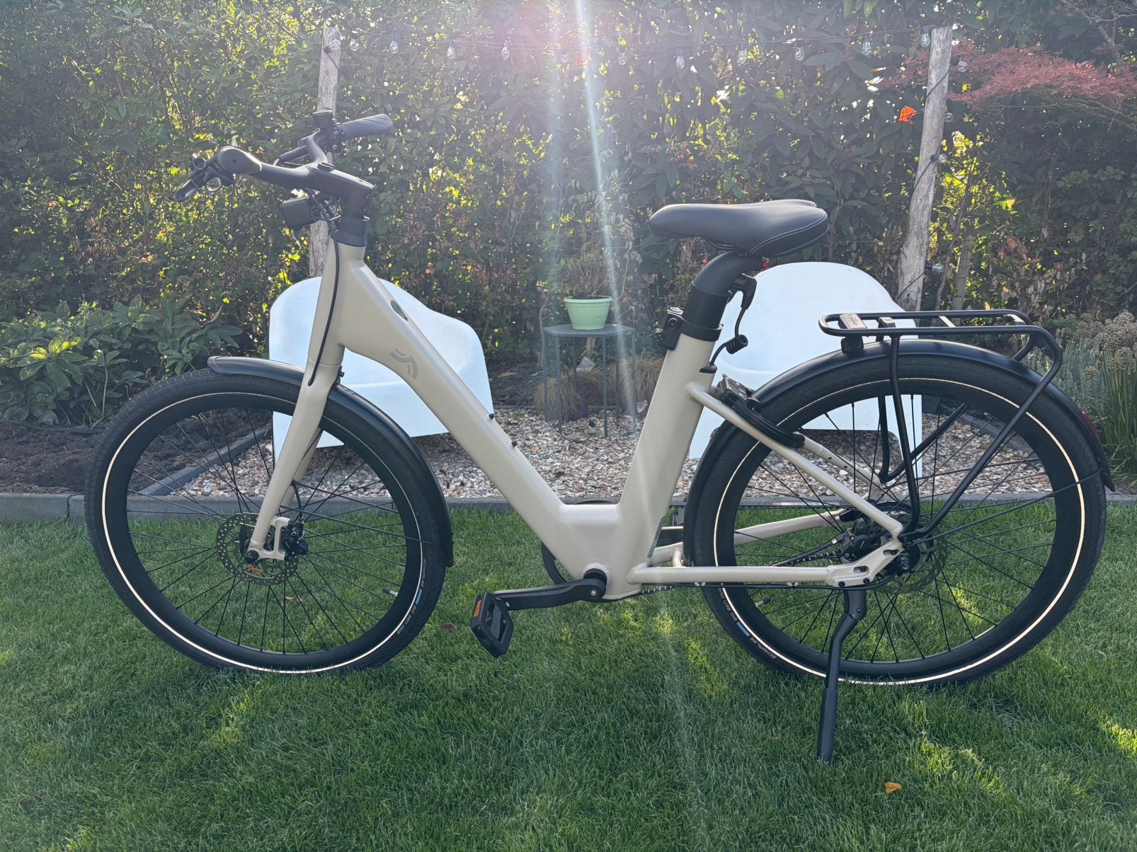 CRIVIT Urban E-Bike 2.0, Fietsen en Brommers, Elektrische fietsen, Zo goed als nieuw, 51 tot 55 cm, 50 km per accu of meer, Ophalen