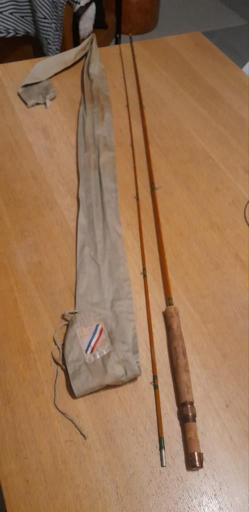 Pezon et Michel Parabolic Prima Normale 9' #6/7 Vlieghengel, Ophalen of Verzenden, Gebruikt, Complete hengel