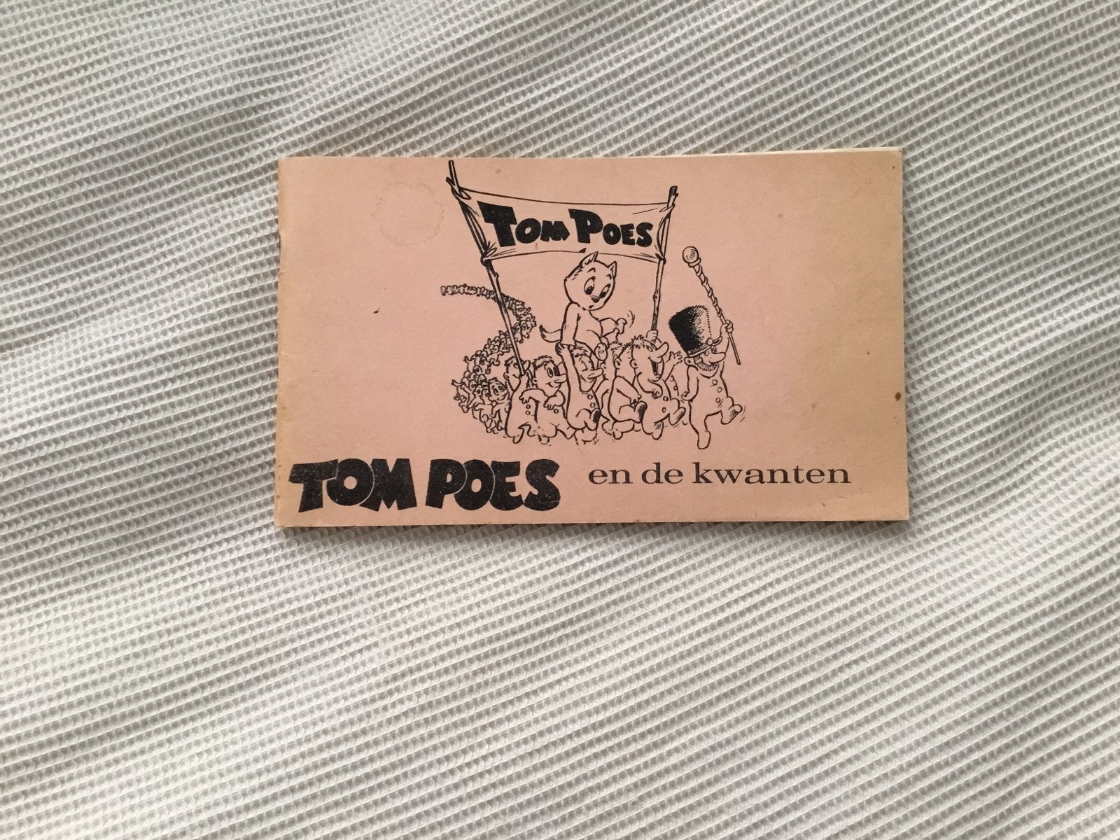 Tom Poes en de kwanten - Marten Toonder stripboek, Boeken, Eén stripboek, Ophalen, Gelezen