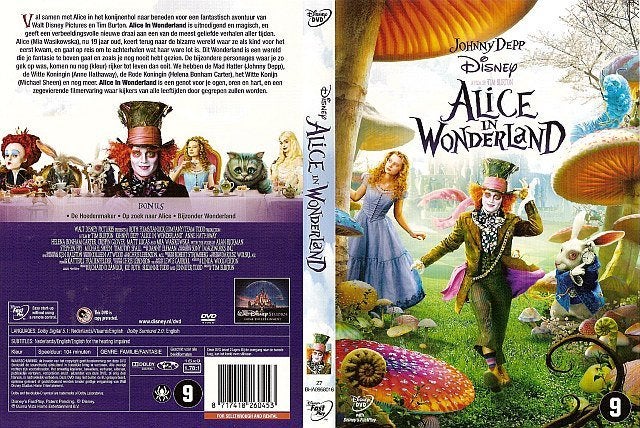Alice In Wonderland DVD, Europees, Animatie, Verzenden, Vanaf 9 jaar