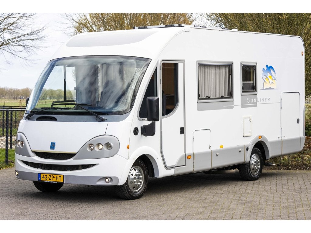 Knaus Sun Liner 655 LG 2006 TOPSTAAT Wintervast en Off Grid, Caravans en Kamperen, Integraal, Ringverwarming, Fiat, Bedrijf