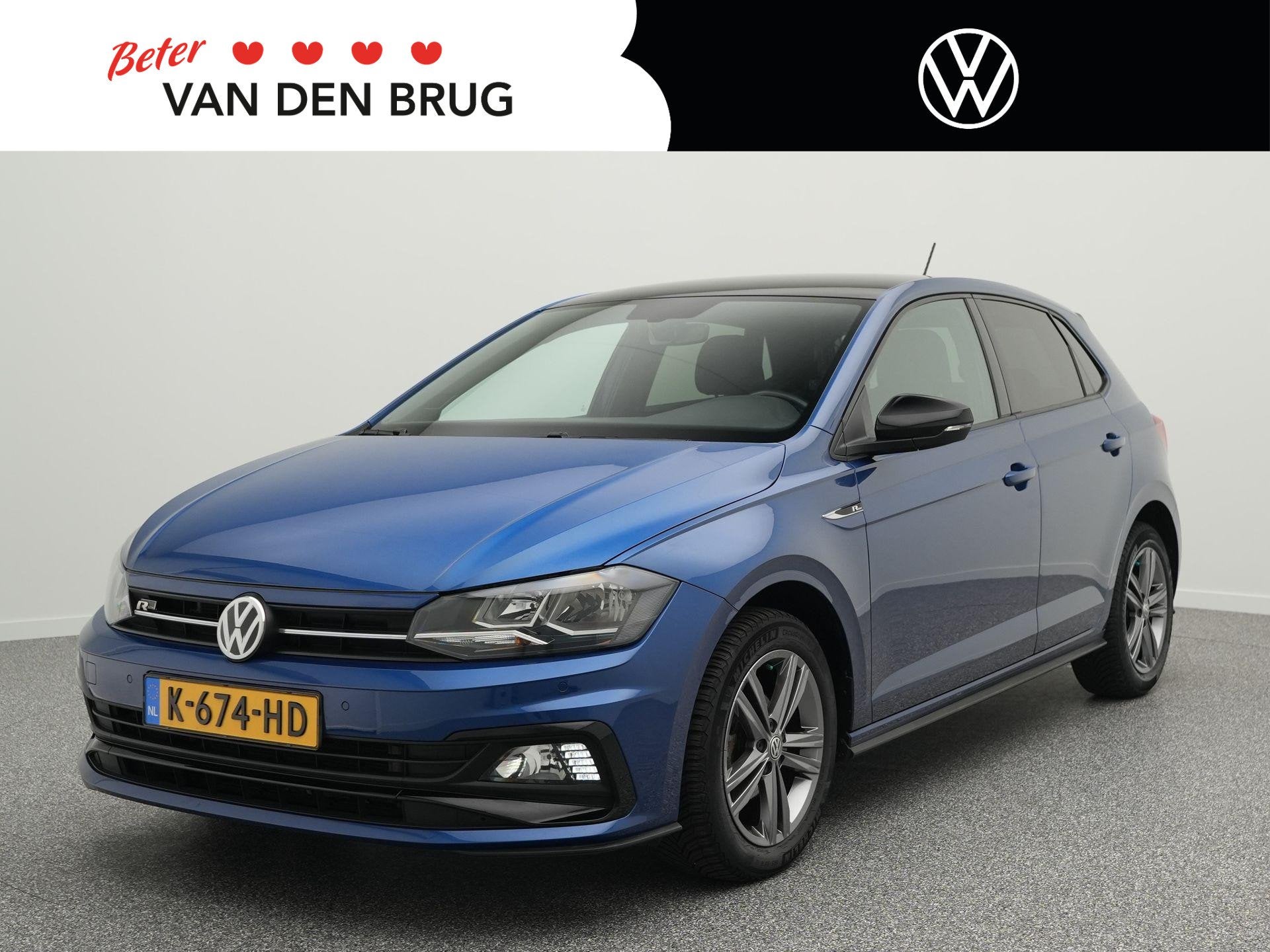 Volkswagen Polo R-Line 1.0 TSI 95 PK Highline Automaat | Nav