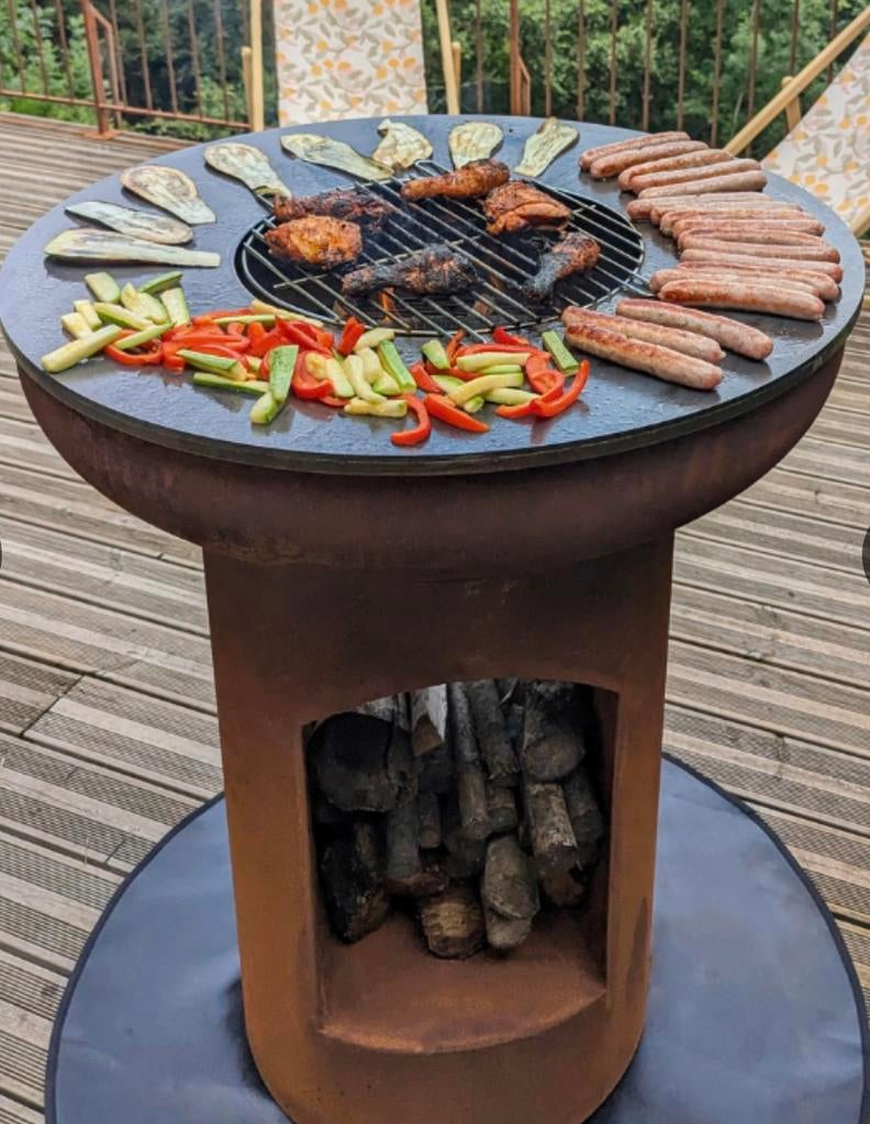 Bonfeu Bonbiza Open plancha cooking nieuw in de doos, Tuin en Terras, Houtskoolbarbecues, Ophalen, Nieuw