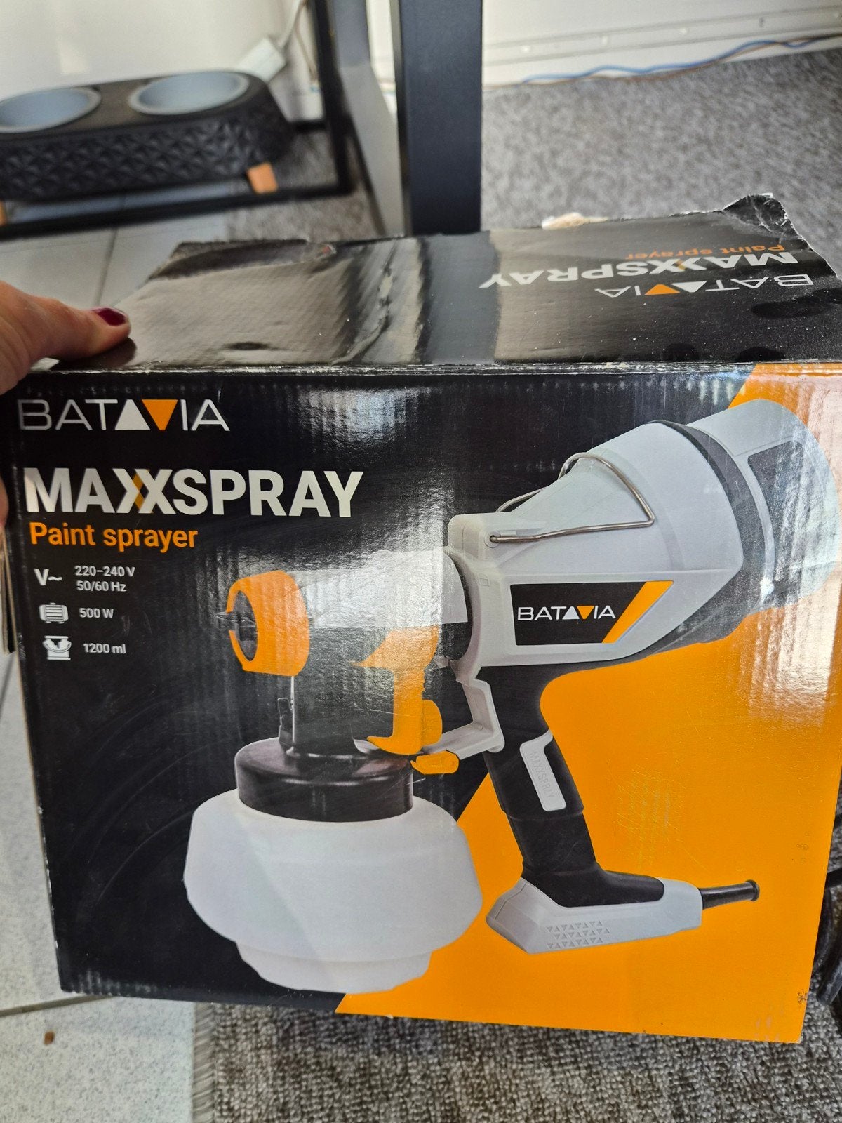 Batavia Maxxspray Verfspuit - Gebruikt, Ophalen of Verzenden, Gebruikt, Verfspuit of Verfpomp