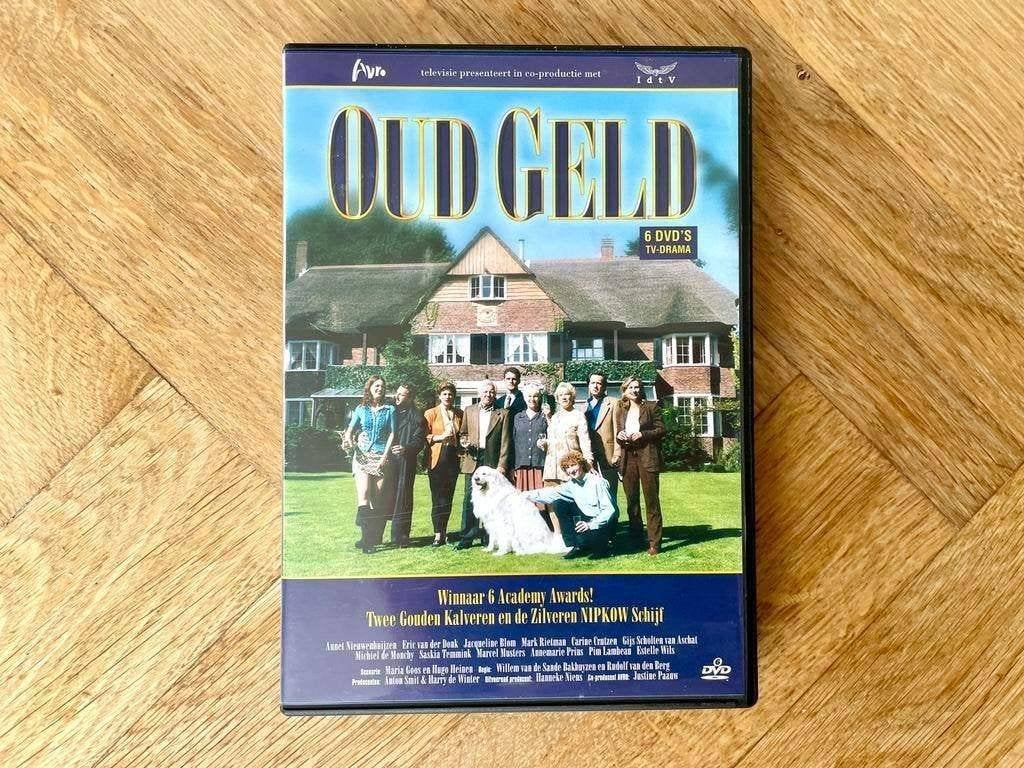 Avro: Oud Geld - Complete serie op DVD (krasvrij, met NL), Alle leeftijden, Drama, Zo goed als nieuw, Complete serie