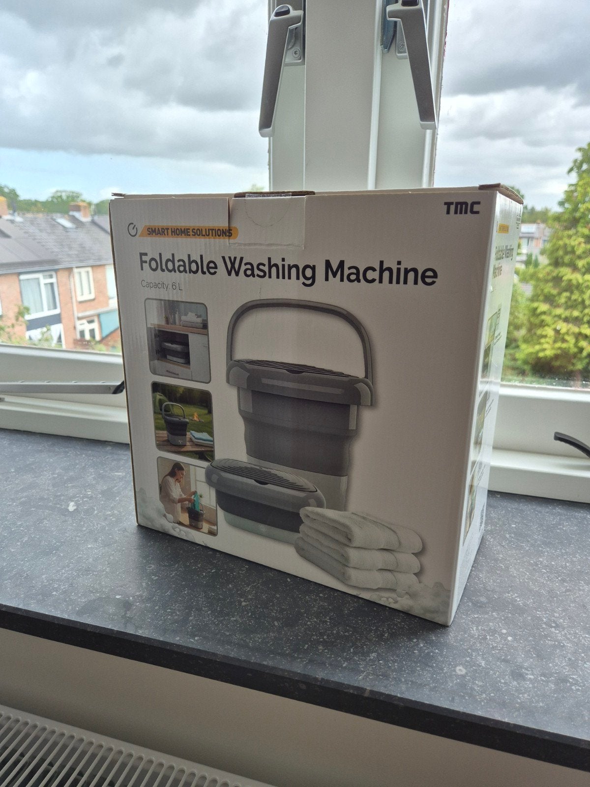 TMC Opvouwbare Wasmachine - 6L Capaciteit, Witgoed en Apparatuur, Minder dan 1200 toeren, Minder dan 85 cm, Minder dan 4 kg, Ophalen of Verzenden